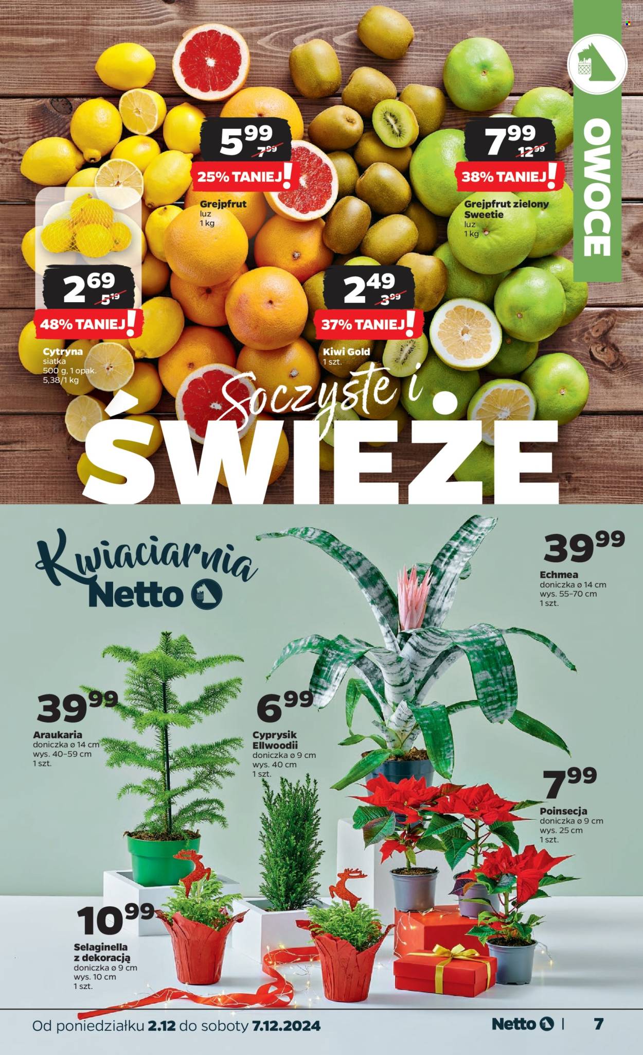 Gazetka Netto - 2.12.2024 - 7.12.2024. Strona 1