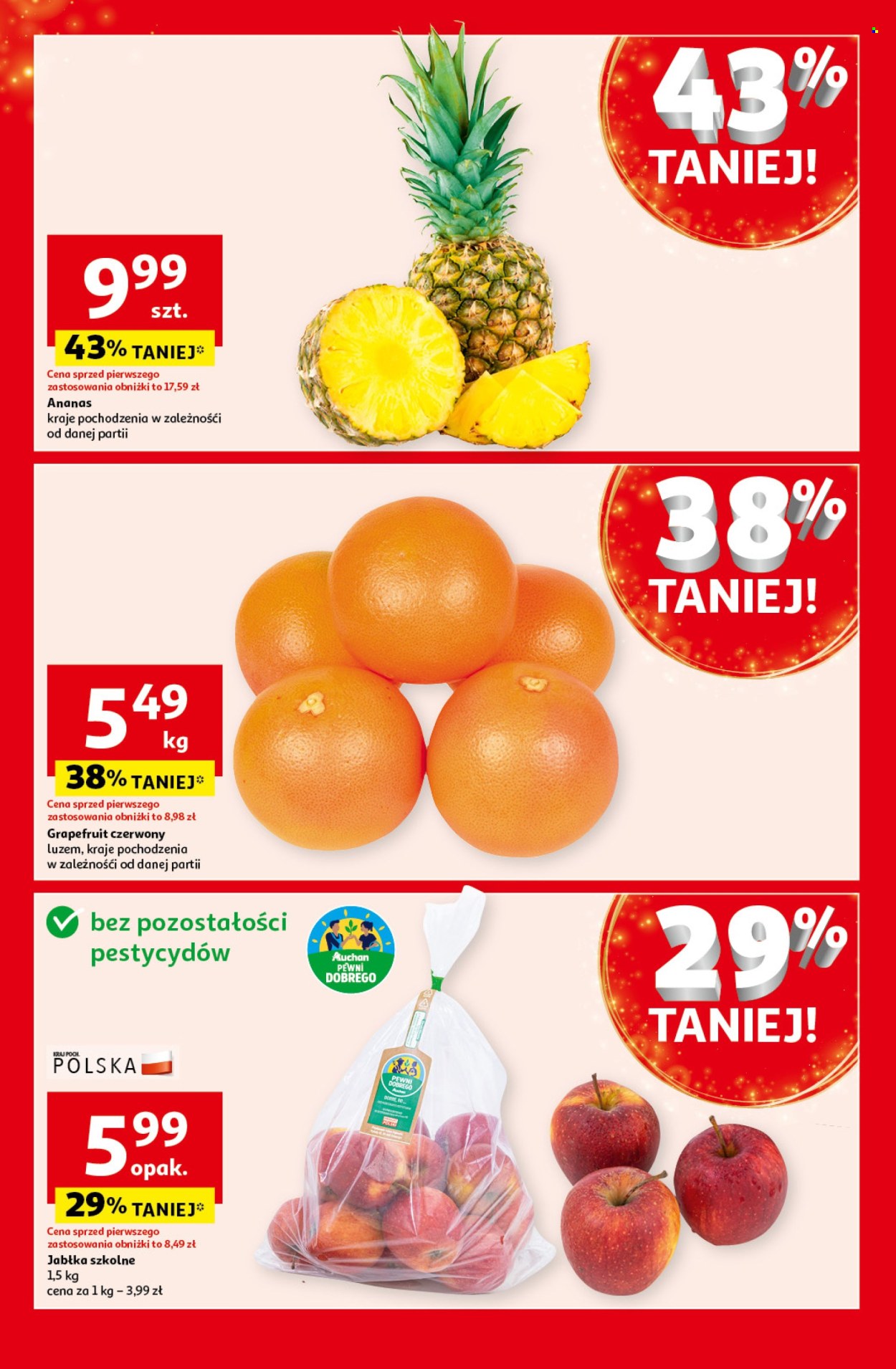 Gazetka Auchan - 5.12.2024 - 11.12.2024. Strona 1