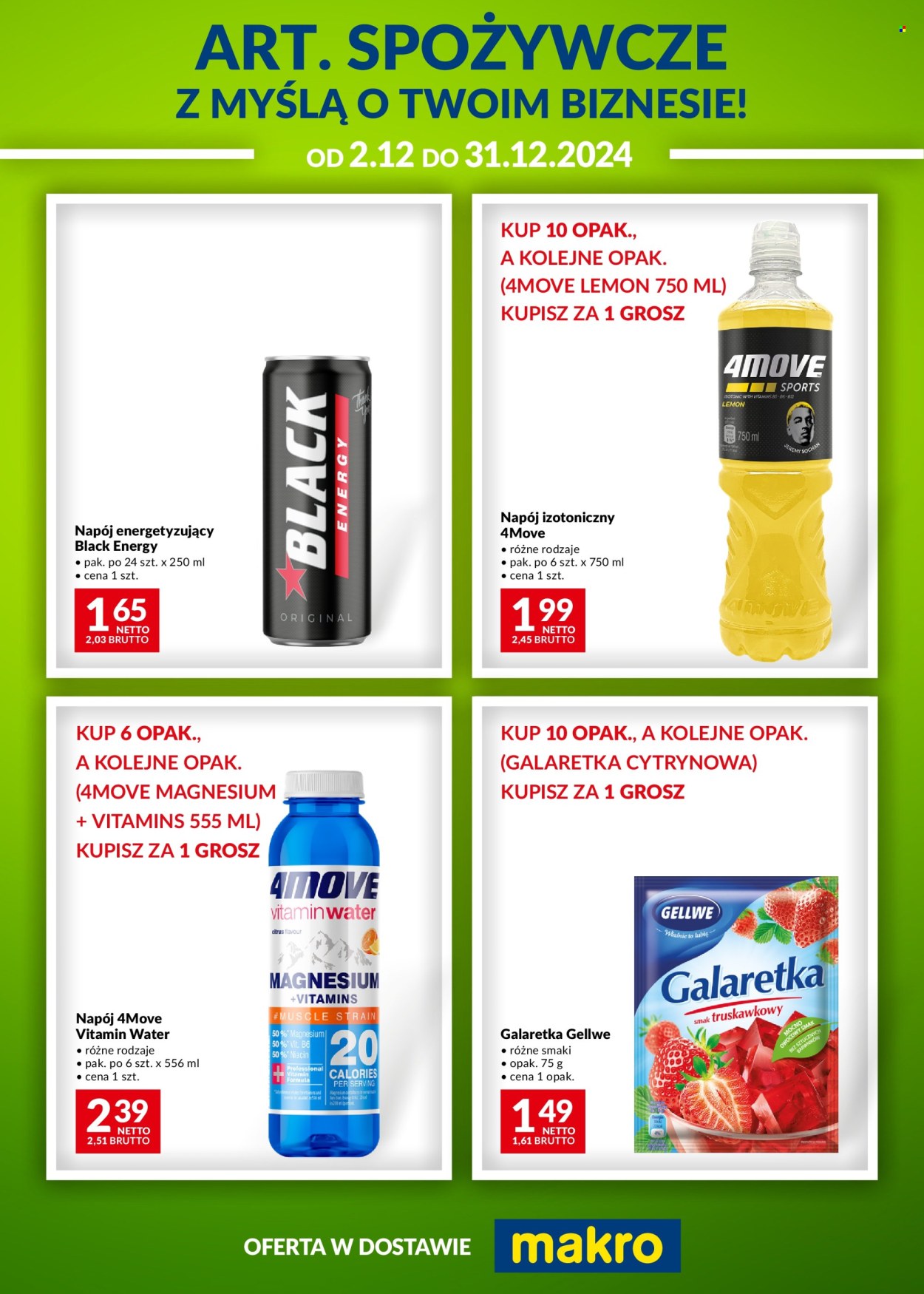 Gazetka Makro - 2.12.2024 - 31.12.2024. Strona 1