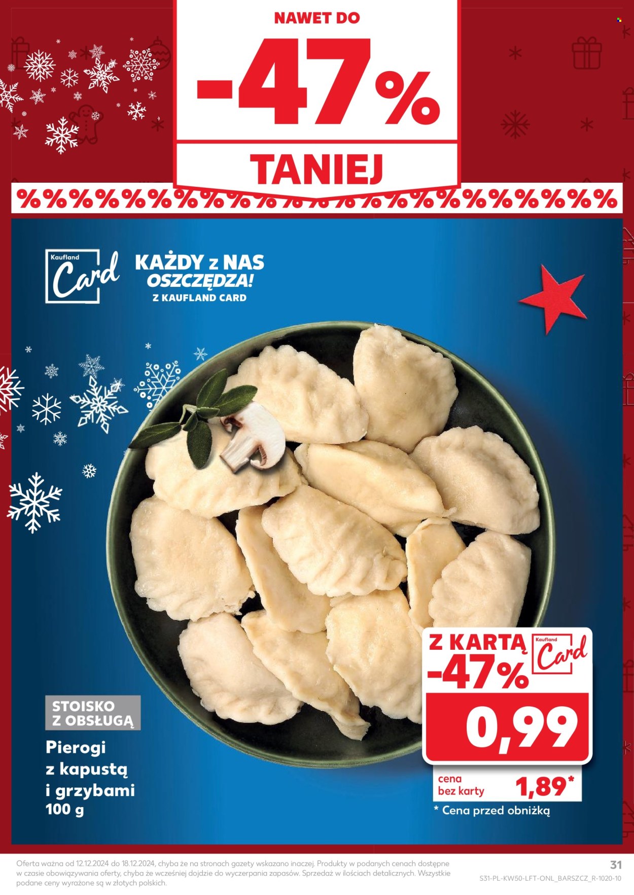 Gazetka Kaufland - 12.12.2024 - 18.12.2024. Strona 1