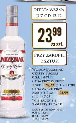 Wódka Jarzębiak Czysty Luksus