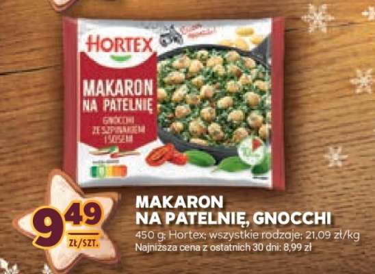 MAKARON NA PATELNIĘ, GNOCCHI