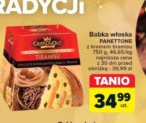 Babka włoska Panettone