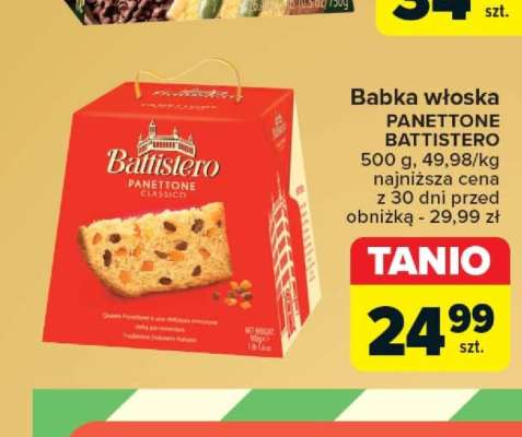 PANETTONE BATTISTERO