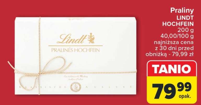 Praliny LINDT HOCHFEIN