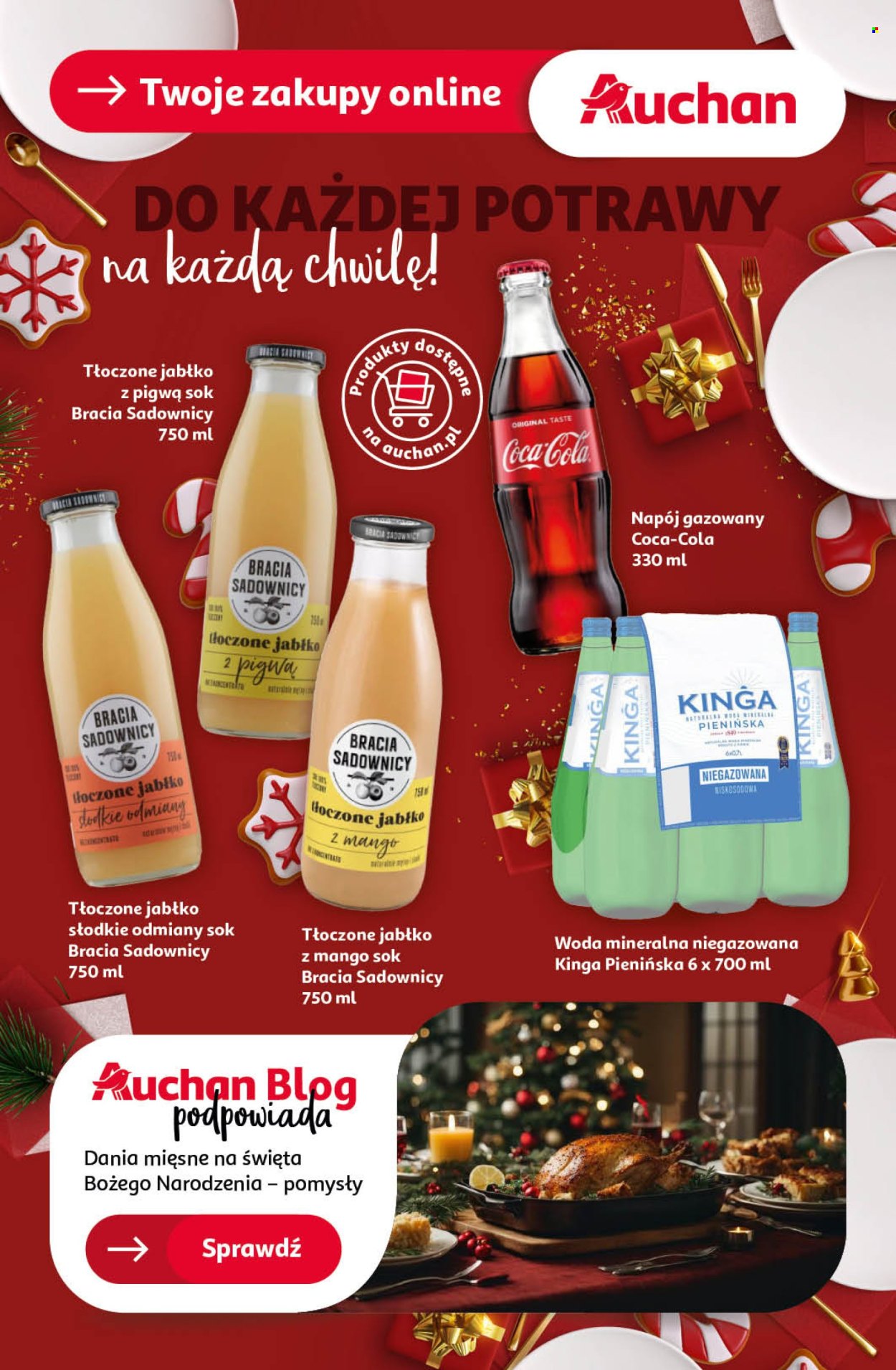 Gazetka Auchan - 19.12.2024 - 24.12.2024. Strona 1