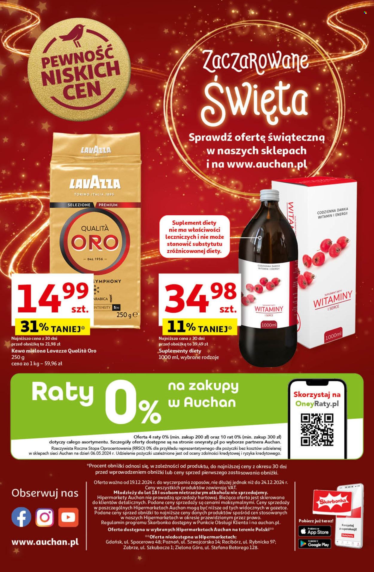 Gazetka Auchan - 19.12.2024 - 24.12.2024. Strona 1