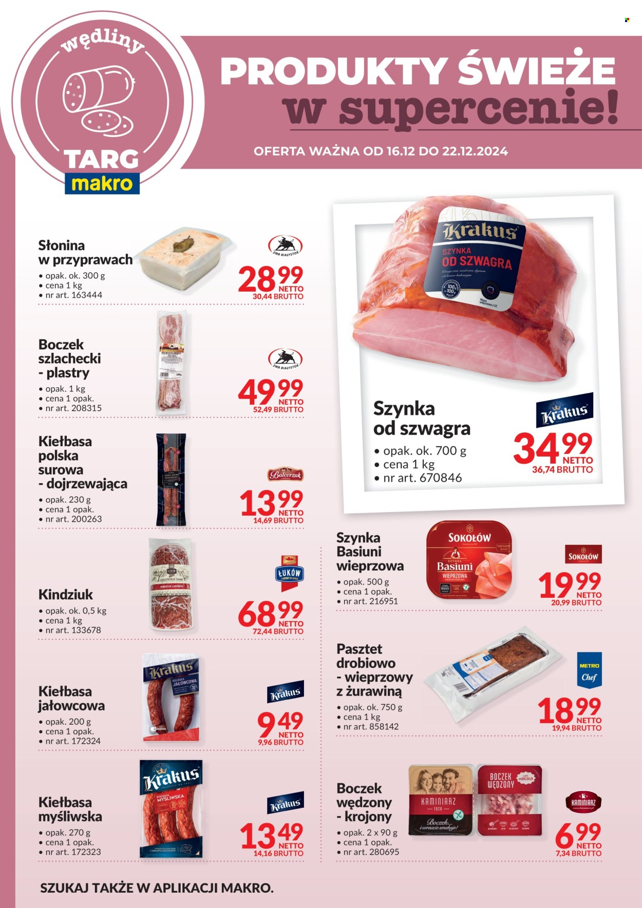 Gazetka Makro - 16.12.2024 - 22.12.2024. Strona 1