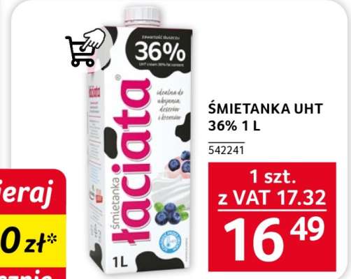 ŚMIETANKA UHT 36% 1 L