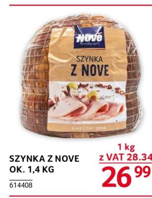 SZYNKA Z NOVE OK. 1,4 KG