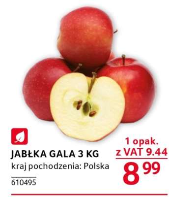 JABŁKA GALA 3 KG