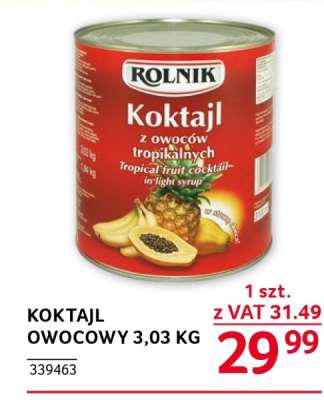 KOKTAJL OWOCOWY 3,03 KG