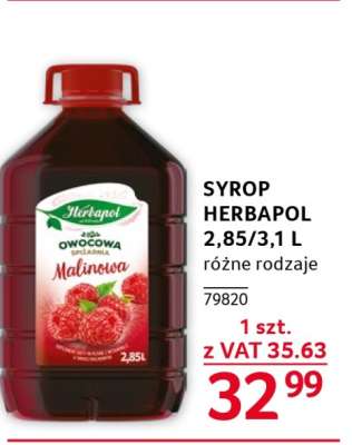 SYROP HERBAPOL 2,85/3,1 L