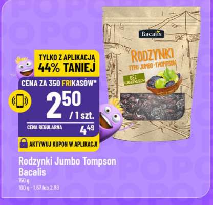 Rodzynki Jumbo Tompson Bacalis