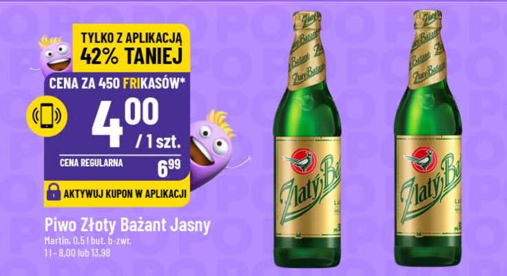 Piwo Zlaty Bažant Jasny