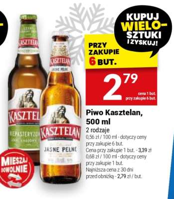 Piwo Kasztelan 500 ml