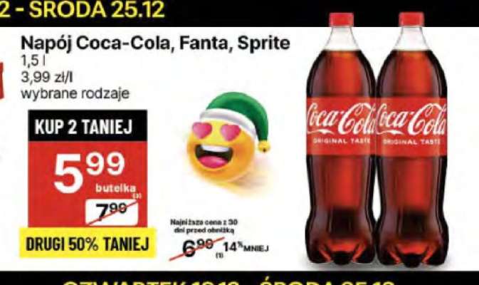 Napój Coca-Cola, Fanta, Sprite