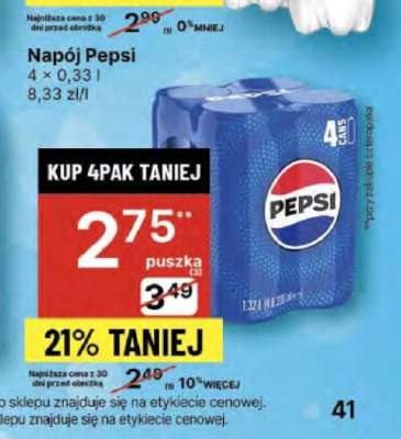 Napój Pepsi