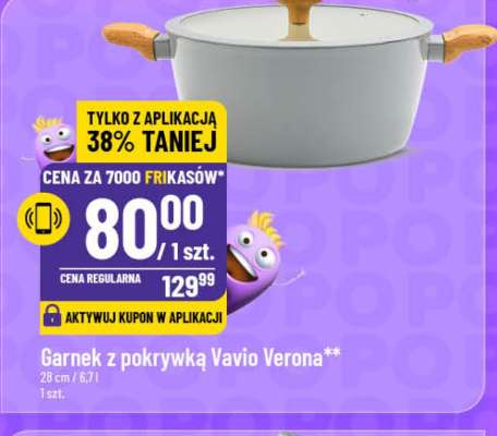 Garnek z pokrywką Vavio Verona