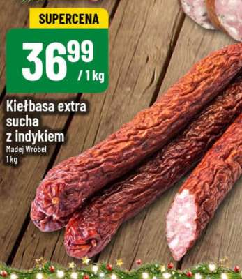 Kiełbasa extra sucha z indykiem