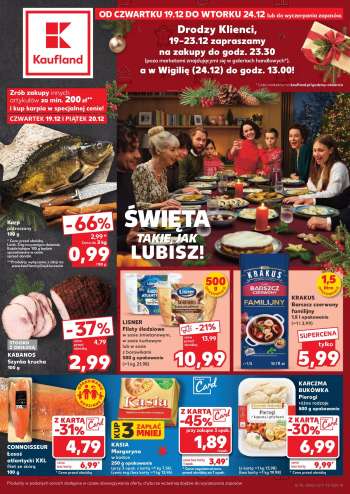 Gazetka Kaufland - 19.12.2024 - 24.12.2024.