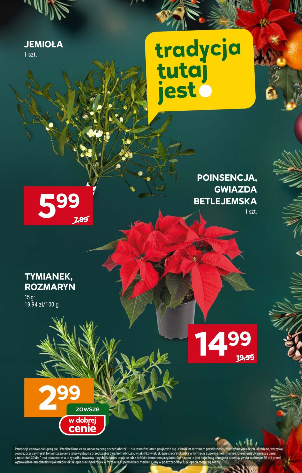 Gazetka Stokrotka Supermarket - 19.12.2024 - 27.12.2024. Strona 1