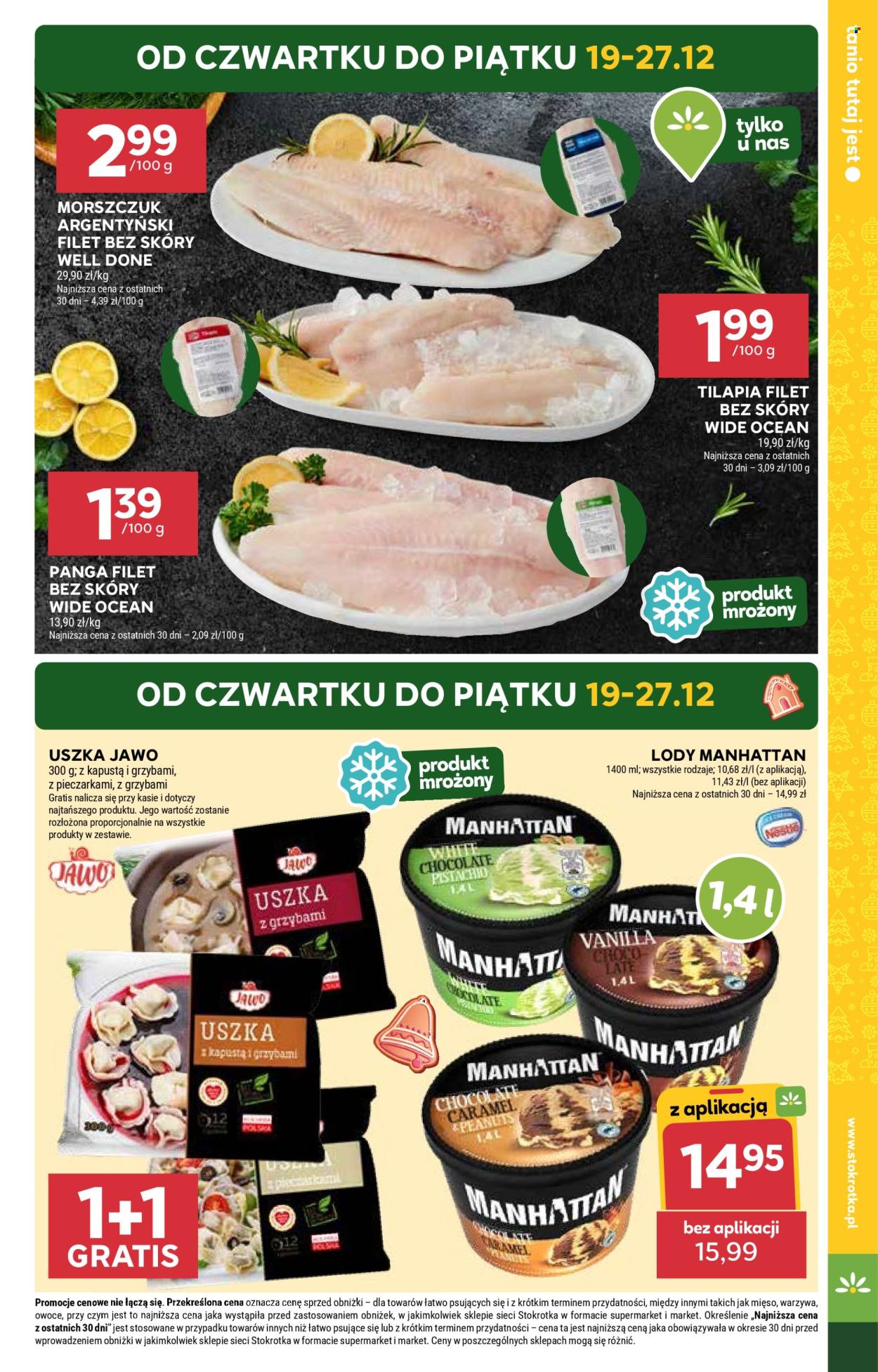 Gazetka Stokrotka Supermarket - 19.12.2024 - 27.12.2024. Strona 1