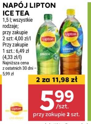 Napój Lipton Ice Tea