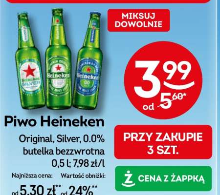 Piwo Heineken