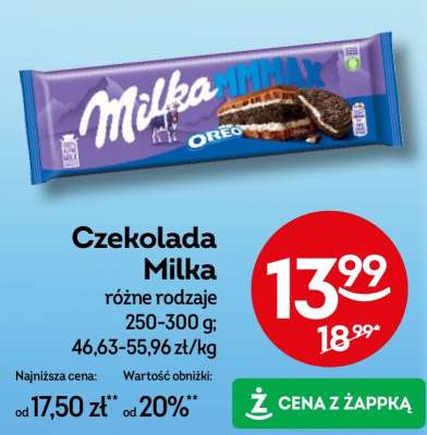 Czekolada MILKA