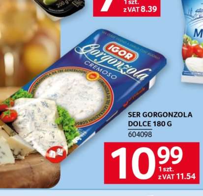 SER GORGONZOLA DOLCE 180 G