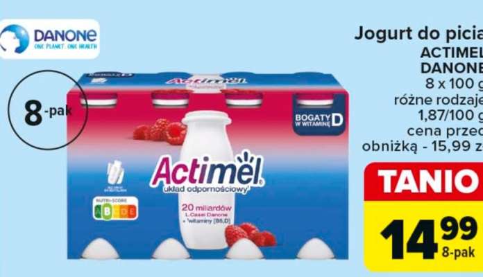 Jogurt do picia ACTIMEL Danone