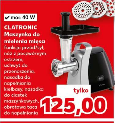 CLATRONIC Maszynka do mielenia mięsa