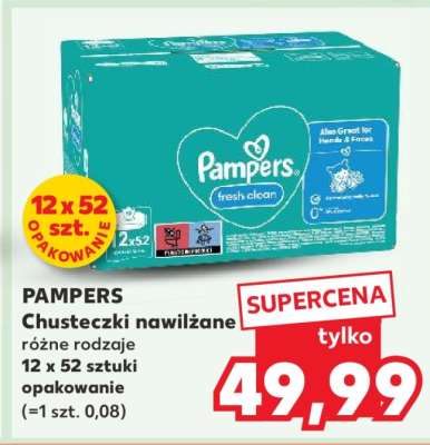 PAMPERS Chusteczki nawilżane