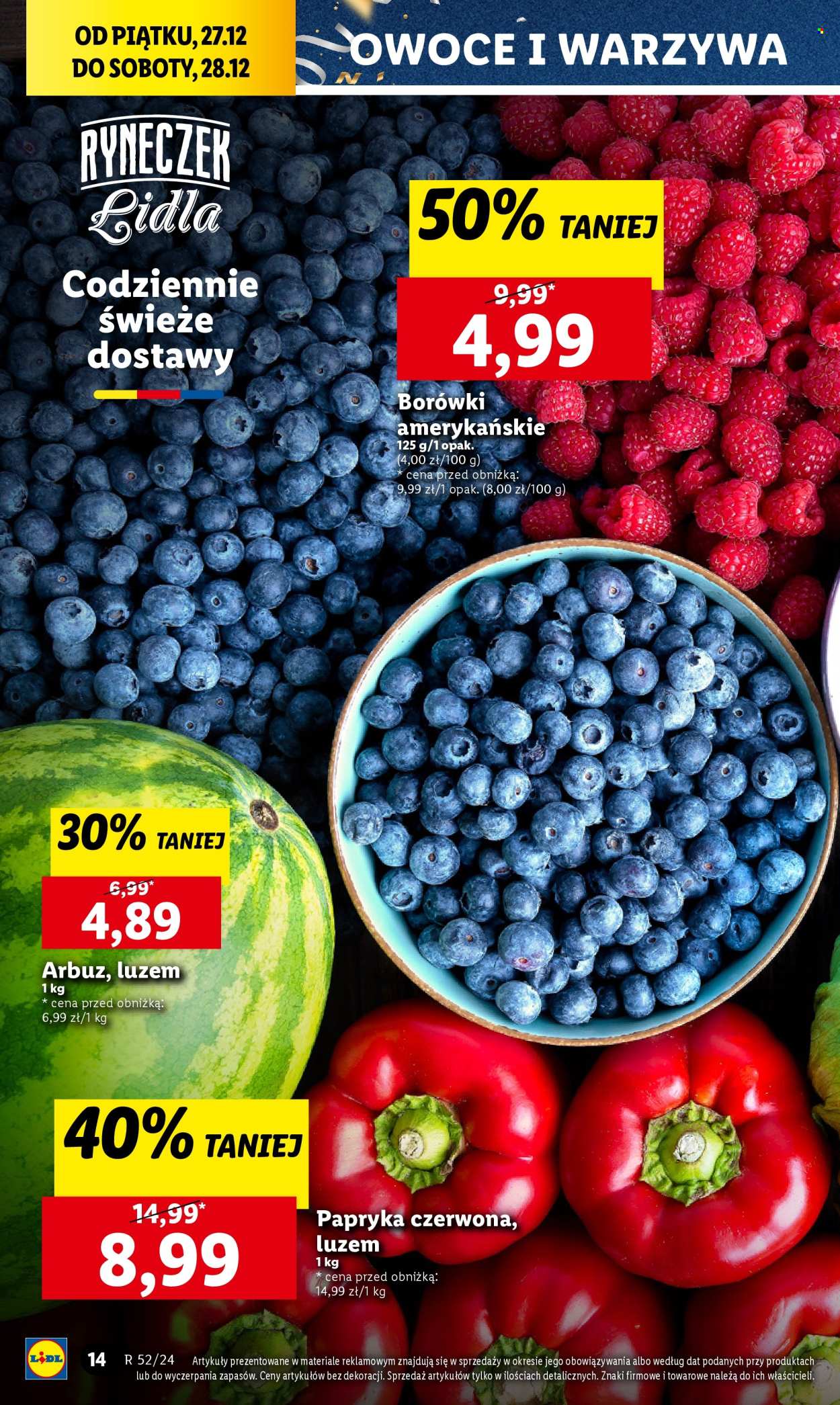 Gazetka Lidl - 27.12.2024 - 28.12.2024. Strona 1