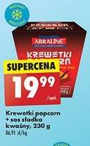 Krewetki popcorn + sos słodko kwaśny, 230 g