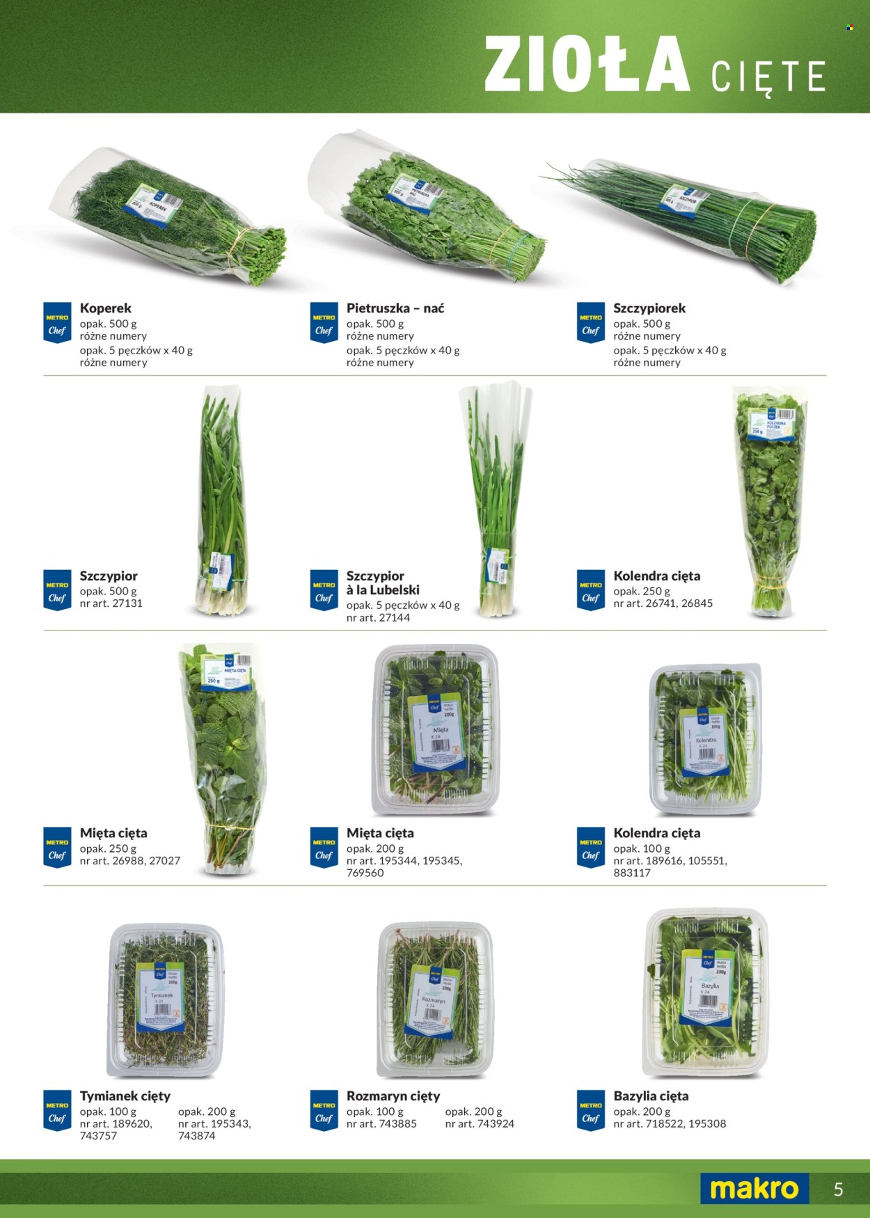 Gazetka Makro. Strona 5