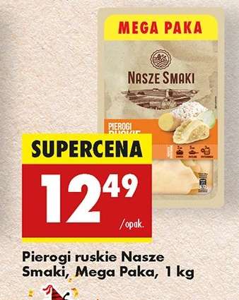 Pierogi ruskie Nasze Smaki Mega Paka 1 kg