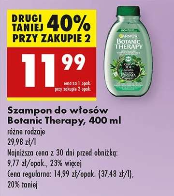 Szampon do włosów Botanic Therapy, 400 ml