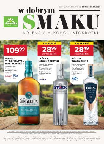 Gazetka Stokrotka Supermarket - 23.04.2025 - 21.05.2025.