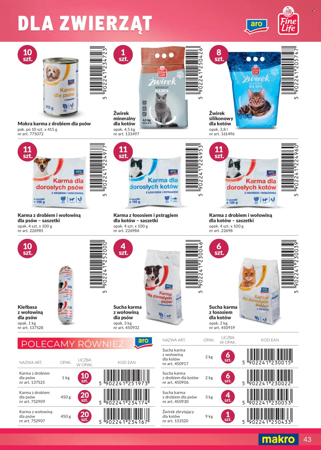 Gazetka Makro. Strona 43