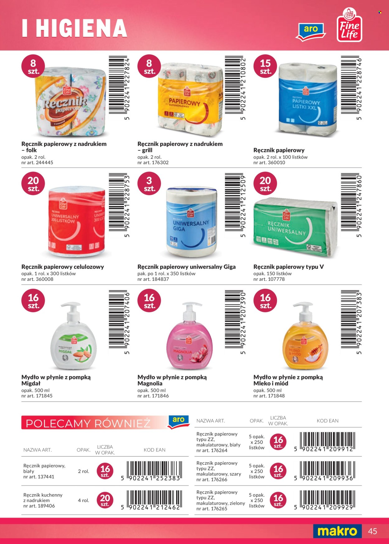 Gazetka Makro. Strona 45