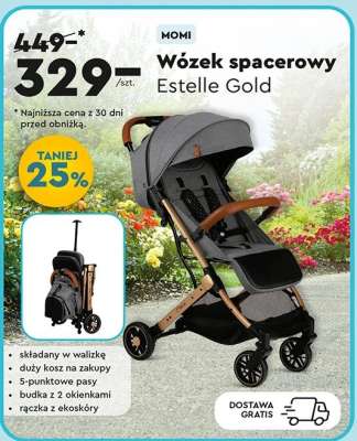 Wózek spacerowy Estelle Gold