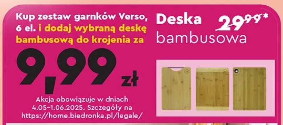 Deska bambusowa