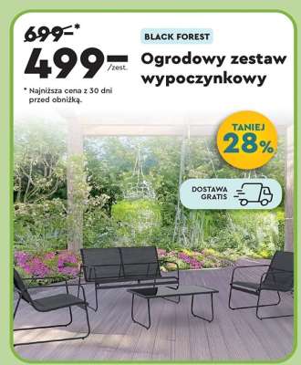 Ogrodowy zestaw wypoczynkowy
