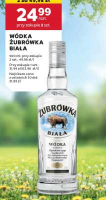 Wódka Żubrówka Biała