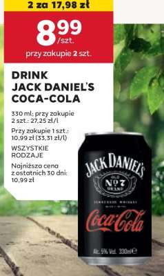 DRINK JACK DANIEL'S COCA COLA