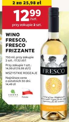 Wino Fresco, Fresco Frizzante