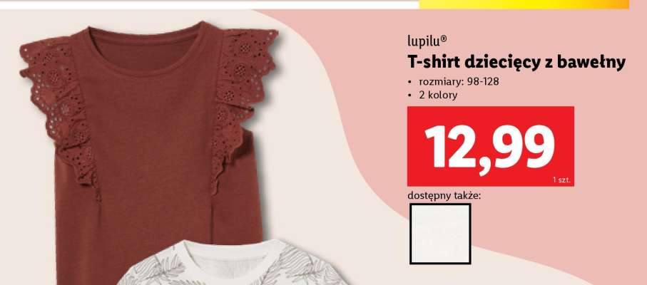T-shirt dziecięcy z bawełny