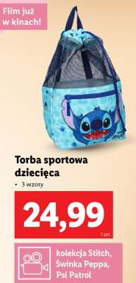 Torba sportowa dziecięca